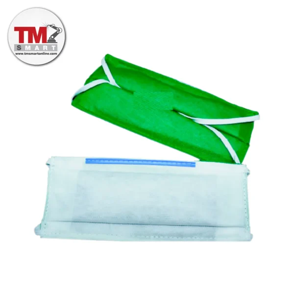 หน้ากากอนามัยแบบผ้า+คาร์บอน สีเขียว ขาว S2-MASK-CC01 หน้ากากกันฝุ่น แมสป้องกันกลิ่นและชื้อโรค
