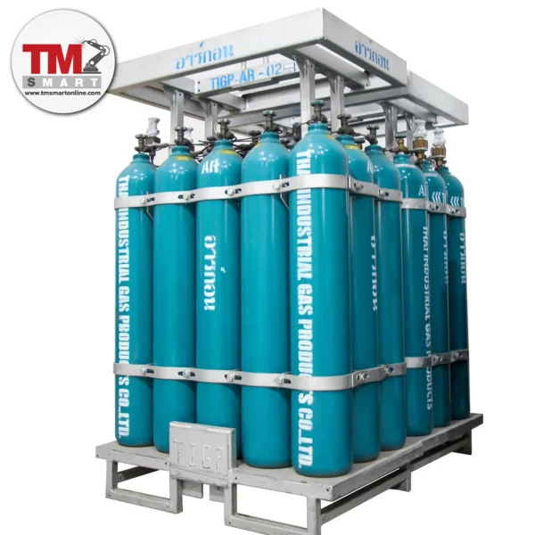 ก๊าซแรงดัดสูง แบบกลุ่ม TIGP (Manifold Cylinder Pack)