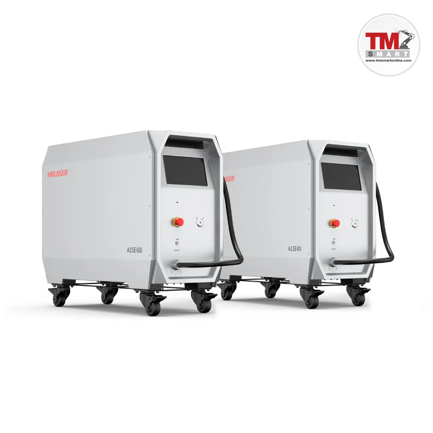 เครื่องเชื่อมเลเซอร์แบบพกพา หรือ Air Cooling Handheld Laser Welding Machine ยี่ห้อ HR Laser รุ่น A1MD30i 3000w /A1SE40i 4500w /A1SE60i 6000w พร้อมชุดฟีดลวด ป้อนลวด อัตโนมัติ น้ำหนักเบา