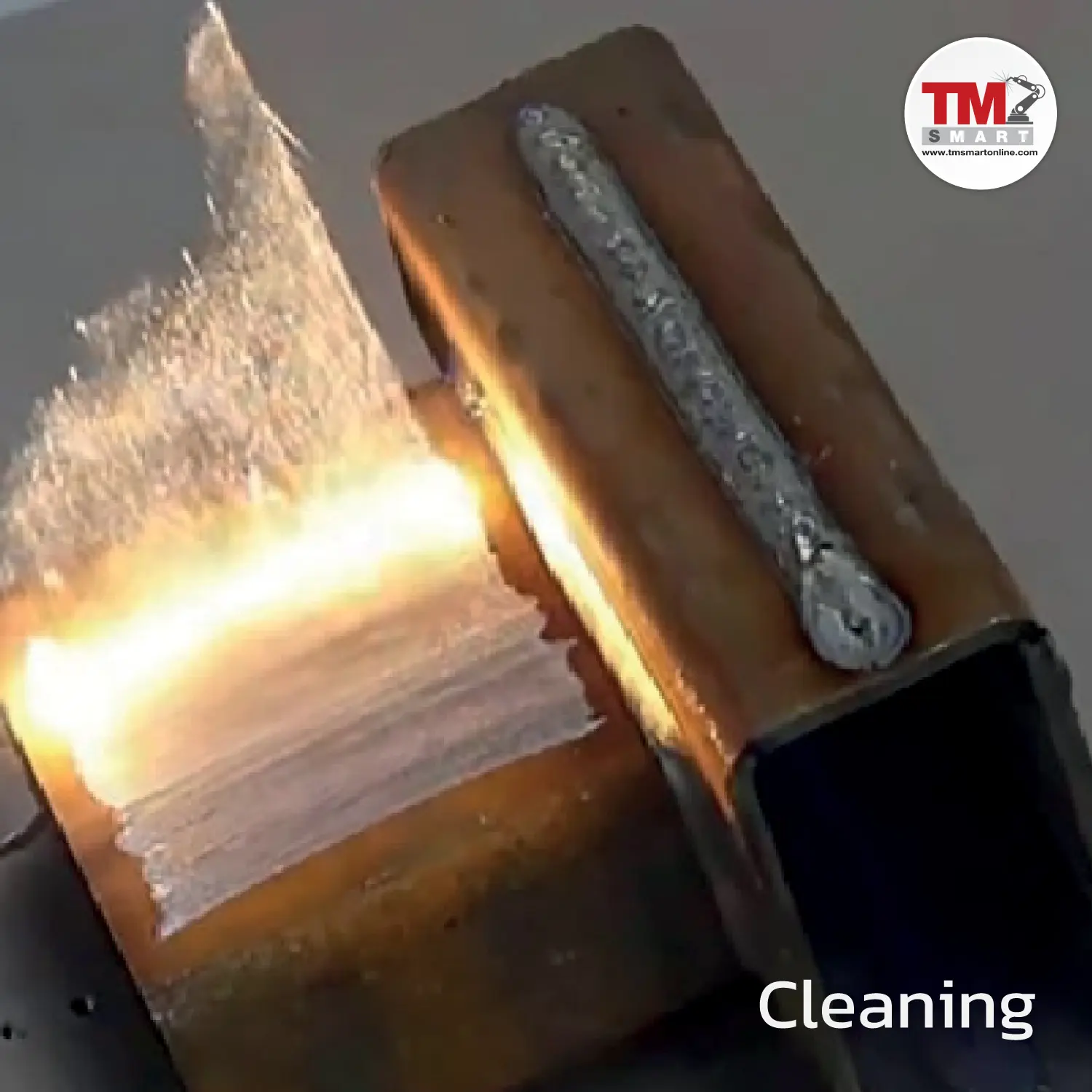 เครื่องเชื่อมเลเซอร์ ระบบ 3 in 1 Cleaning ล้างแนวเชื่อม