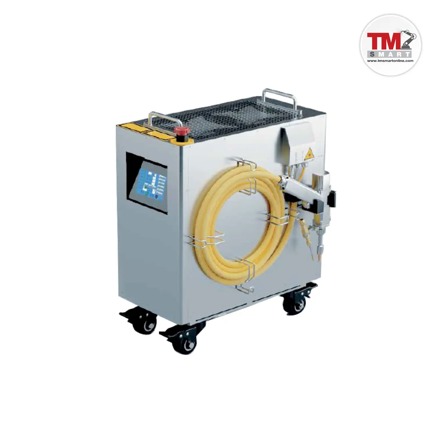 เครื่องเชื่อมเลเซอร์มือถือแบบพกพา หรือ Air Cooling Handheld Laser Welding Machine ยี่ห้อ reci มีขนาดกำลังเลซอร์ตั้งแต่ 800w / 1200w / 1500w / 2000w / 3000w